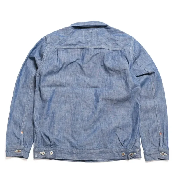 ONI DENIM - 13oz Super Heavy Chambray - 2nd Type Jacket Back