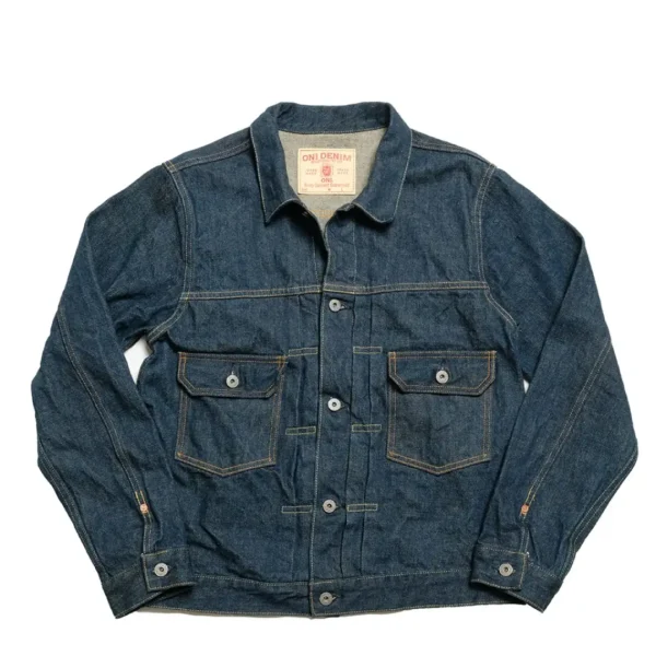 ONI DENIM 15oz Ishikawa-dai Denim 2nd Type Denim Jacket Front