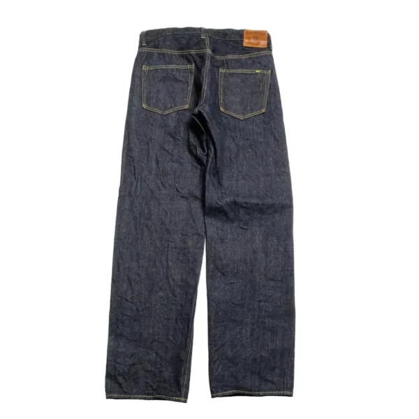 ONI DENIM 15oz Low Tension Selvedge Denim Wide Straight Back