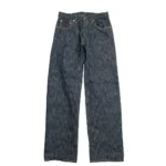 ONI DENIM 16oz Natural Indigo ONI-KASE Wide Straight Jeans Front