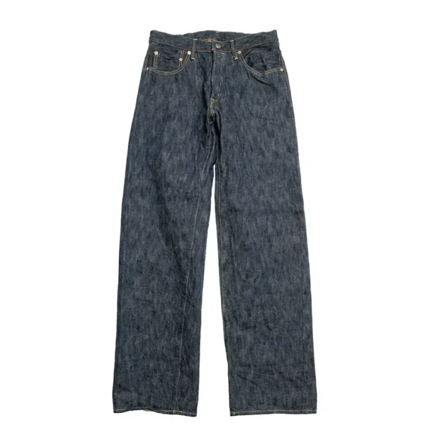 ONI DENIM 16oz Natural Indigo ONI-KASE Wide Straight Jeans Front