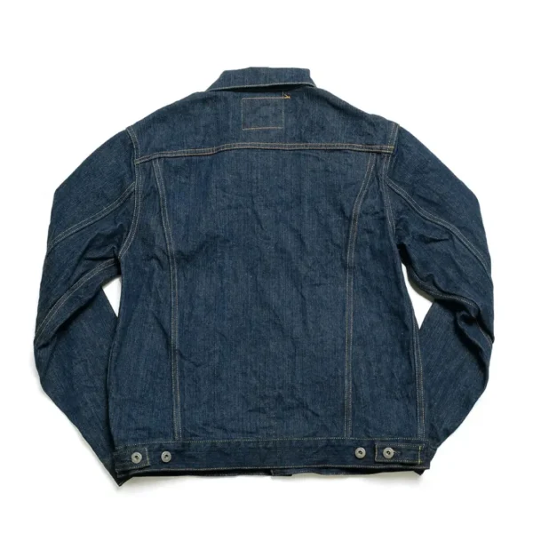 ONI DENIM 16oz Natural Indigo ONI KIWAMI 3rd Type Denim Jacket Back