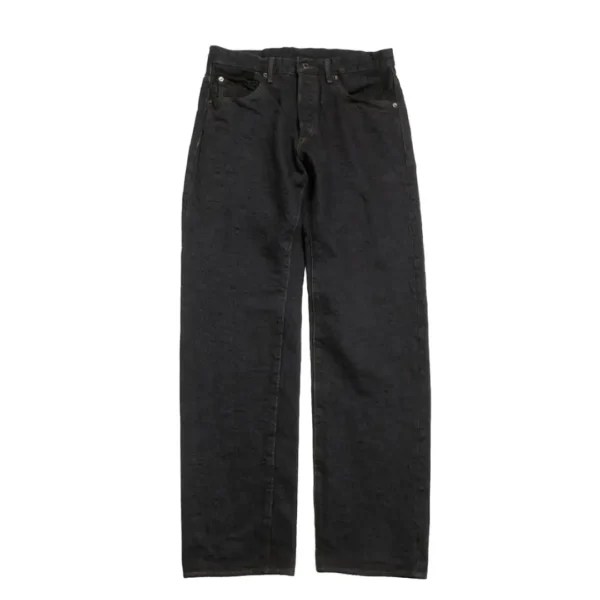 ONI DENIM 17oz Bumpy Denim Kuro Just Right Straight Jeans Front