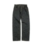 ONI DENIM 17oz Bumpy Denim Oudo Just Right Straight Jeans Front
