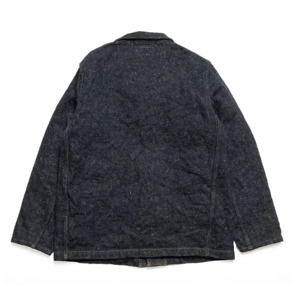 ONI DENIM 20oz Asphalt Denim Coveralls Back