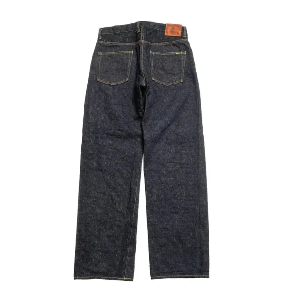 ONI DENIM 20oz Asphalt Wide Straight Jeans Back