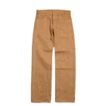 ONI DENIM 20oz Awa Kakishibu x Kinari Regular Straight Jeans Front