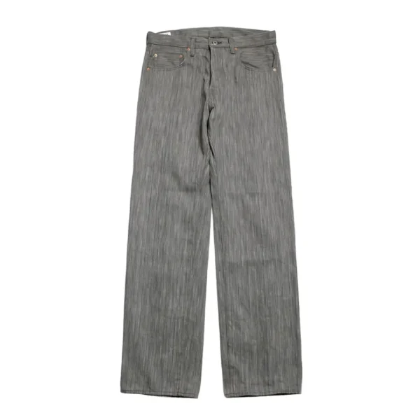 ONI DENIM 20oz Awa Sumi x Awa Shoai Regular Straight Jeans Front