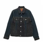 ONI DENIM 20oz ONI Secret Denim x 20oz Deep Indigo Secret Denim 3rd Type Denim Jacket Front