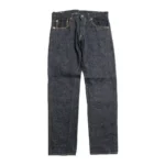 ONI DENIM 20oz Secret Denim Dark Indigo High Rise Relax Tapered Jeans Front
