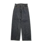 ONI DENIM 20oz Secret Denim Dark Indigo Super Wide Straight Jeans Front