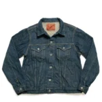 ONI DENIM 20oz Secret Denim KABUKI Selvedge (Beige Weft) 3rd Type Denim Jacket Front