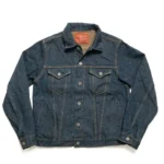 ONI DENIM 20oz Secret Denim KABUKI Selvedge (Kakishibu Weft) 3rd Type Denim Jacket Front