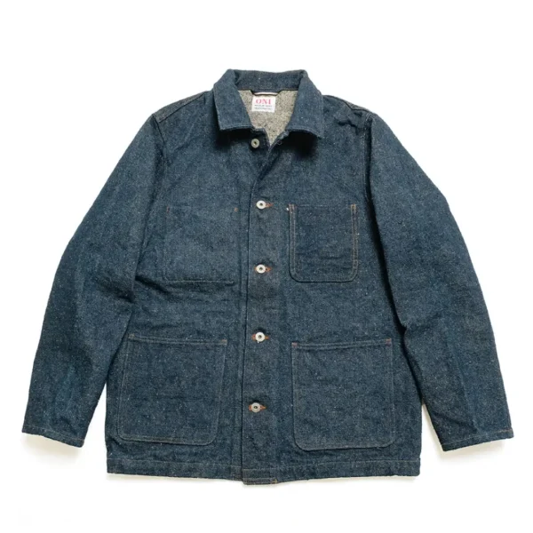 ONI DENIM 20oz Secret Super Rough Denim Coveralls Front