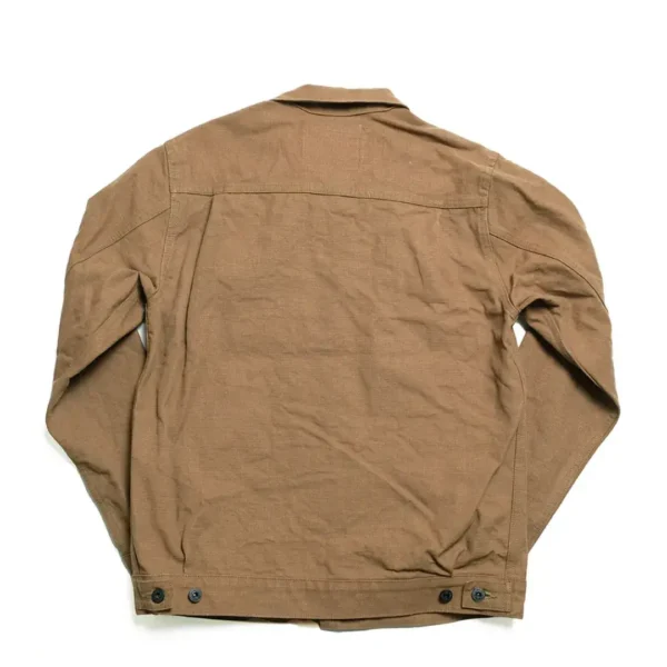 ONI DENIM 2nd Type Jacket Sulfur Heavy Oxford Back