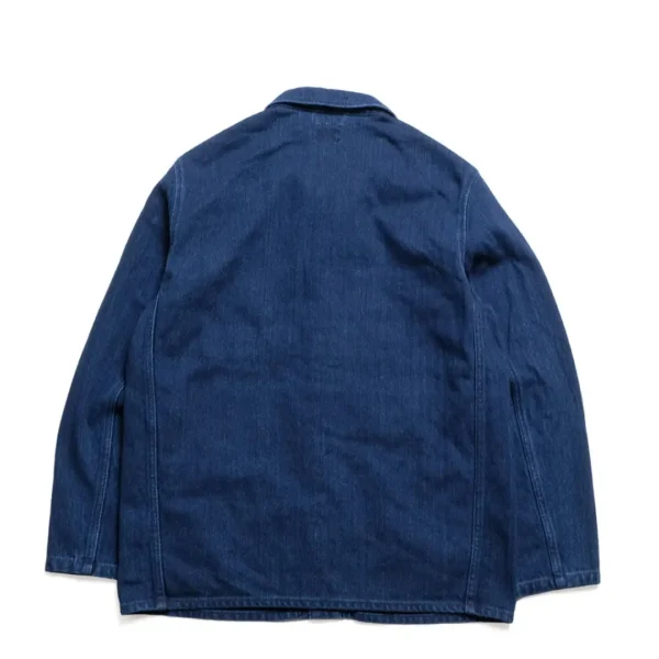 ONI DENIM 3 x 3 Indigo Twill Coveralls bACK