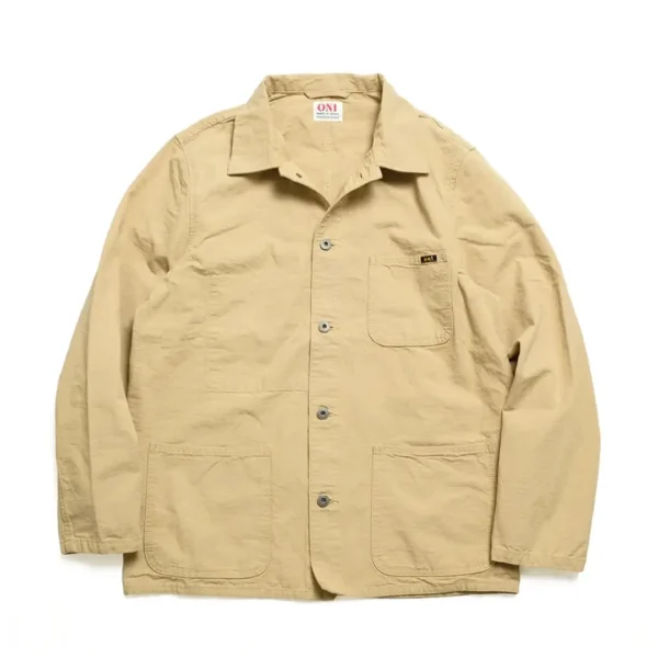 ONI DENIM 8oz Beta Chambray Coveralls Front