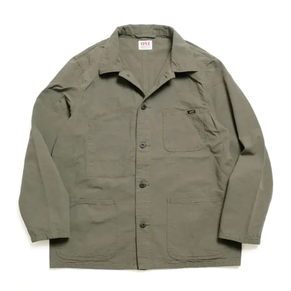 ONI DENIM 8oz Beta Chambray Coveralls Front