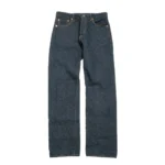 ONI DENIM Regular Fit Straight 15oz Crushed Concrete Denim KABUKI Selvedge Jeans Front