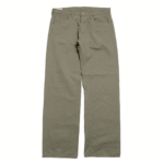 ONI DENIM Relax Straight Selvedge Chino Cloth Light Olive Pants Front