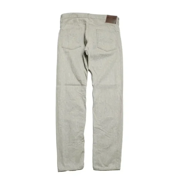 ONI DENIM Relax Tapered 11oz Mixed Gray Denim Jeans Back
