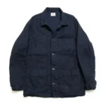 ONI DENIM Sashiko Style Dobby Indigo Coveralls Front