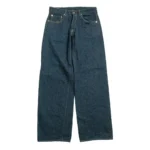 ONI DENIM Super Wide Straight 15oz Crushed Concrete Denim KABUKI Selvedge Jeans Front