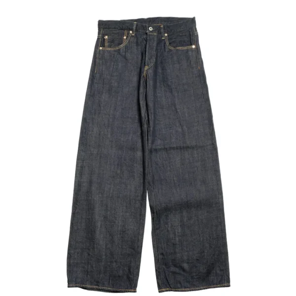 ONI Denim 12oz KIRAKU Super Wide Straight Jeans Front