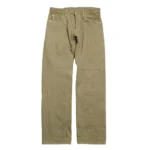 ONI Denim 18oz Olive Denim Regular Straight Jeans Front