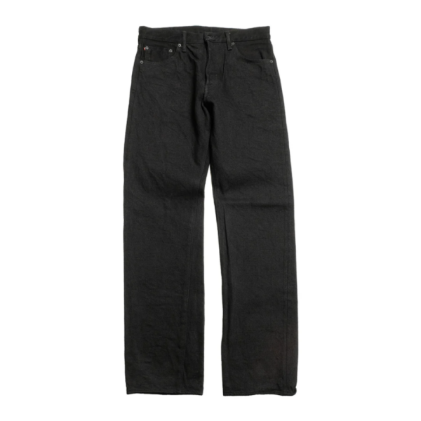 ONI Denim 20oz Secret Black Selvedge Denim Regular Straight Jeans Front