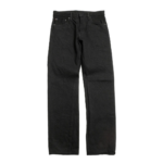 ONI Denim 20oz Secret Black Selvedge Denim Wide Straight Jeans Front