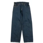 ONI Denim 20oz Secret Denim Super Wide Tapered Jeans – Light Brown Weft Front