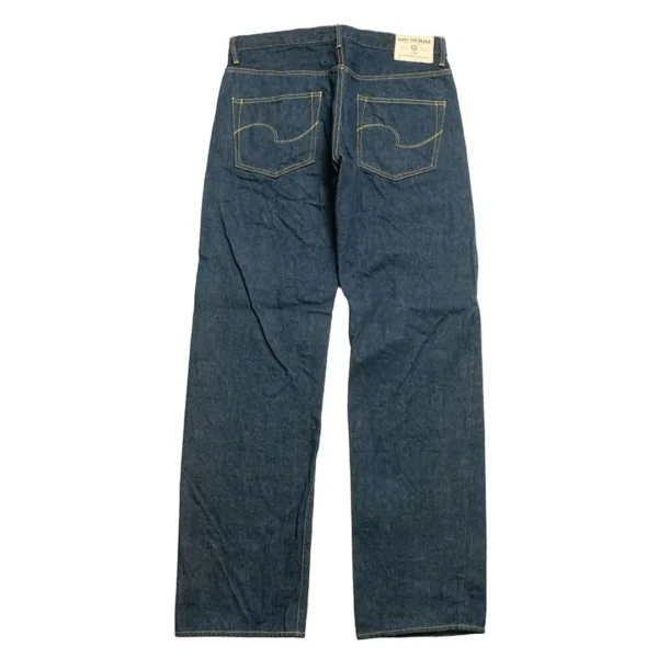 ONI Denim New Regular Straight Jeans – 15oz Ishikawa-Dai Selvedge Denim Back