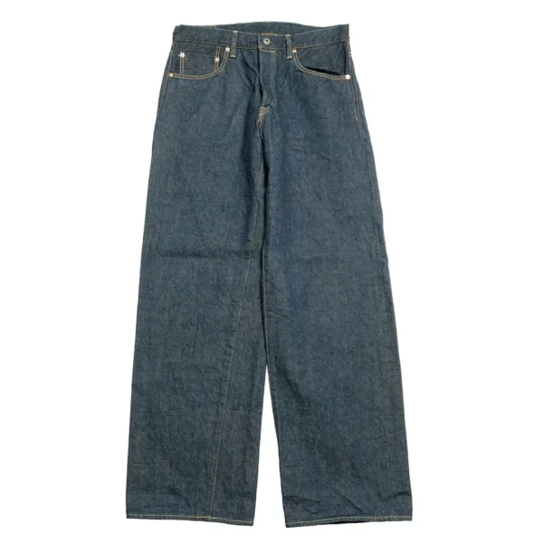ONI Denim Super Wide Straight Jeans – 15oz Ishikawa-Dai Selvedge Denim Front
