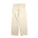ONI Denim Wide Straight Fit – 12.4oz Organic Cotton White Selvedge Jeans Front