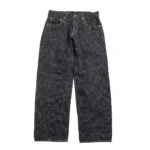 ONI Denim Wide Straight Jeans in 17oz ONI Kasuri Denim Front